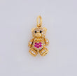 Dije Oso 2.7g / 3/4 in Oro Amarillo 18K