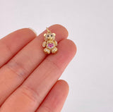 Dije Oso 2.7g / 3/4 in Oro Amarillo 18K