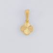 Dije Trébol Diamantado 0.95g / 3/4 in Oro Amarillo 18K