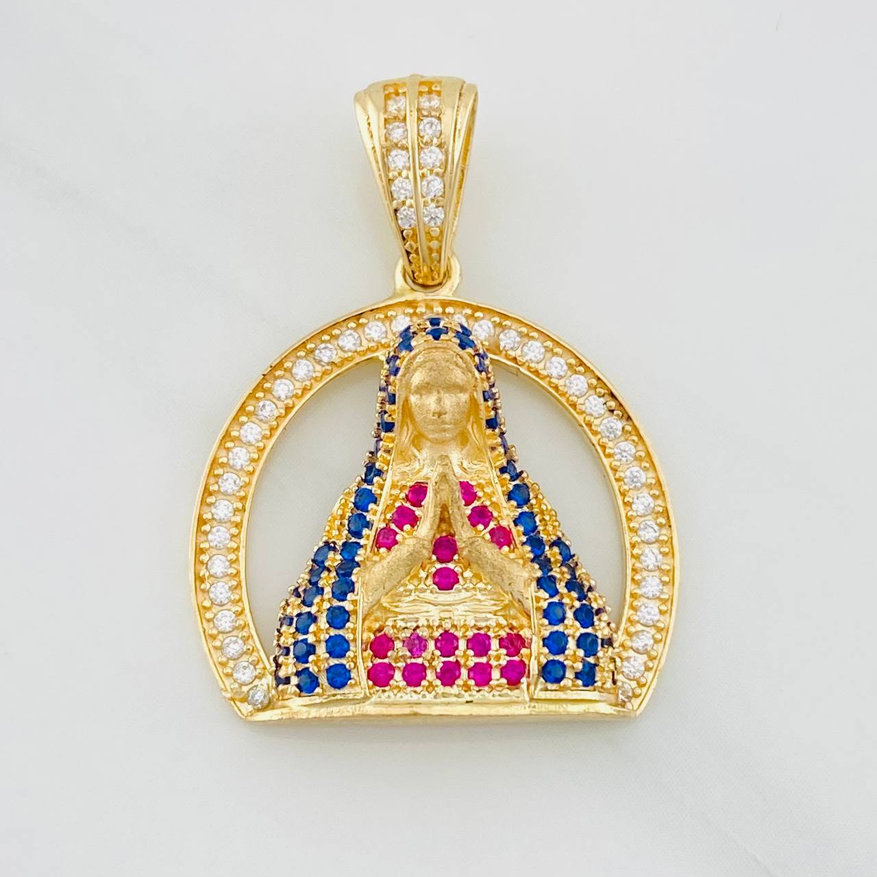 Dije Virgen de Guadalupe 4.25g / 1 1/4 in Oro Amarillo 18K