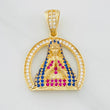 Dije Virgen de Guadalupe 4.25g / 1 1/4 in Oro Amarillo 18K