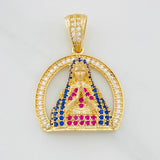 Dije Virgen de Guadalupe 4.25g / 1 1/4 in Oro Amarillo 18K