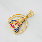 Dije Virgen de Guadalupe 4.25g / 1 1/4 in Oro Amarillo 18K