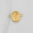 Herraje Virgen Milagrosa 0.6g / 1/2 in Oro Amarillo 18K