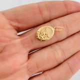 Dije San Miguel Arcangel 0.95g / 3/4 in Oro Amarillo 18K
