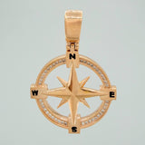 Dije Estrella Cardinal 7.65gr / 1 1/2 in / Oro Rosa 18K $