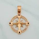 Dije Estrella Cardinal 7.65gr / 1 1/2 in / Oro Rosa 18K $