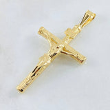 Pendant Cross Christ 3.1gr / 5.5cm / 18K Yellow Gold