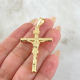 Pendant Cross Christ 3.1gr / 5.5cm / 18K Yellow Gold
