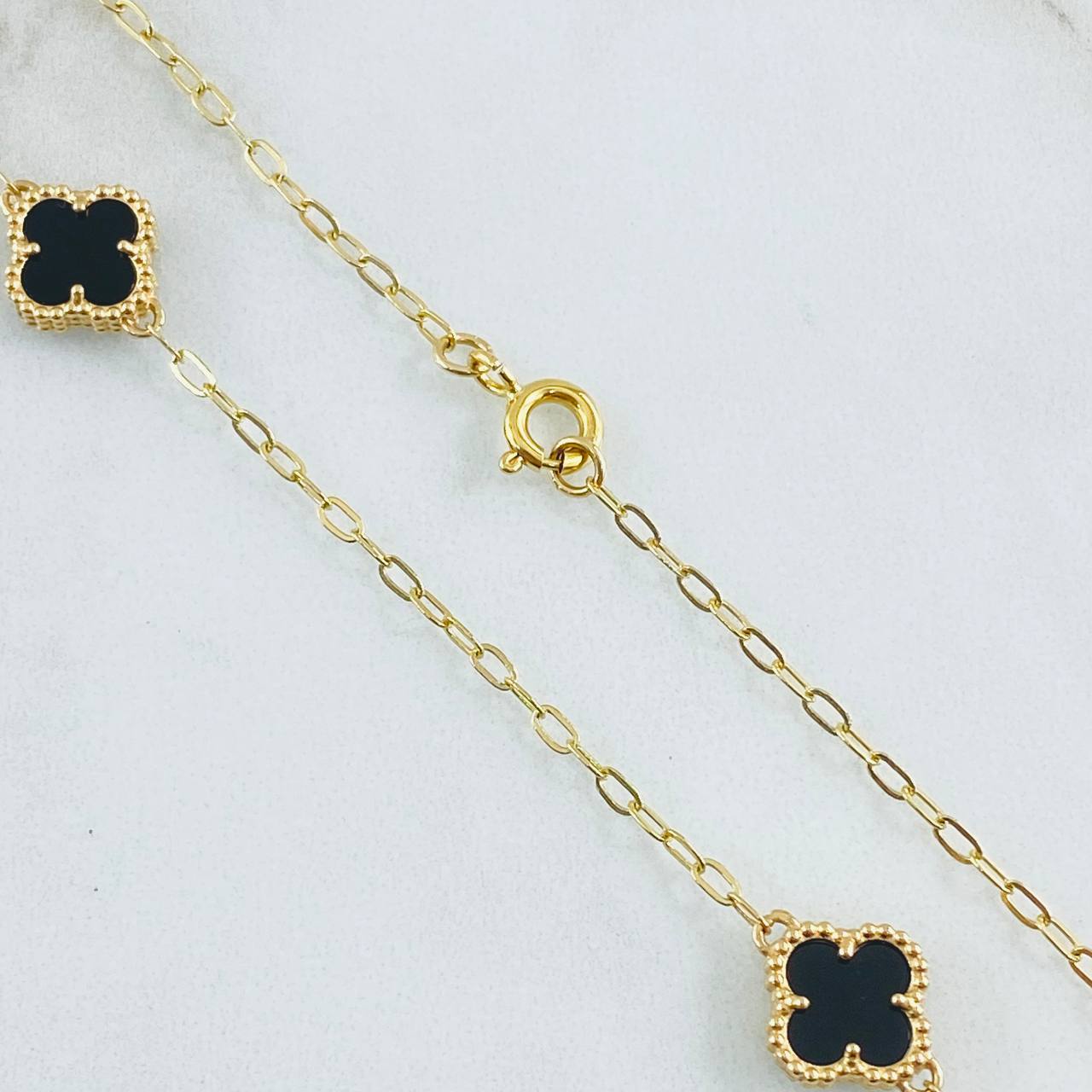 Black Clover Chain 8.35gr / 19.7in / 18K Gold