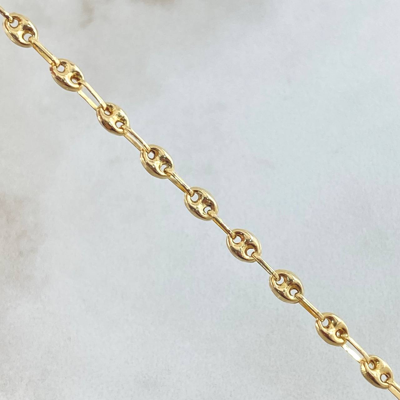 GC Anklet 3.3gr / 10.0in / 18K Gold