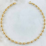GC Anklet 3.55gr / 9.6in / 18K Gold