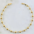 Military Type Bracelet 4.4gr / 8.5in / 18K Gold