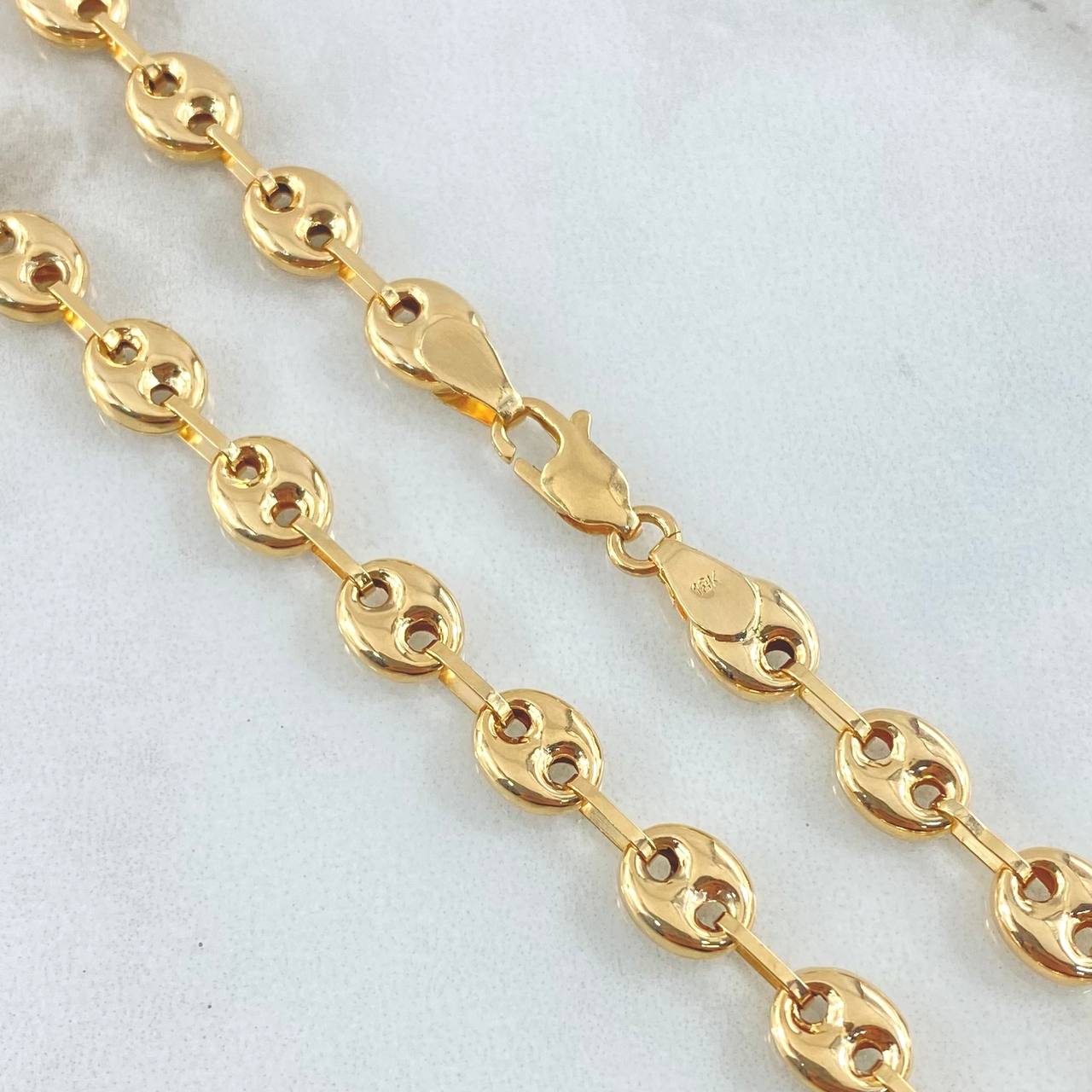 Cadena GC 6.3gr / 25 1/2 in / 6mm Oro Amarillo 18K ©