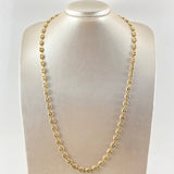 Cadena GC 6.3gr / 25 1/2 in / 6mm Oro Amarillo 18K ©