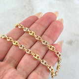 GC Chain 9.45gr / 19.7in / Three 18K Golds