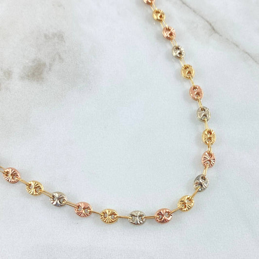 GC Chain 11.8gr / 23.6in / Three 18K Golds