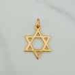 Dije Estrella De David 1.35gr / 1 in / Oro Amarillo 18K $
