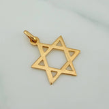 Dije Estrella De David 1.35gr / 1 in / Oro Amarillo 18K $