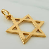 Dije Estrella De David 1.35gr / 1 in / Oro Amarillo 18K $