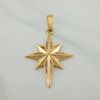Dije Estrella Cardinal 4.5gr / 1 3/4 in / Oro Amarillo 18K $
