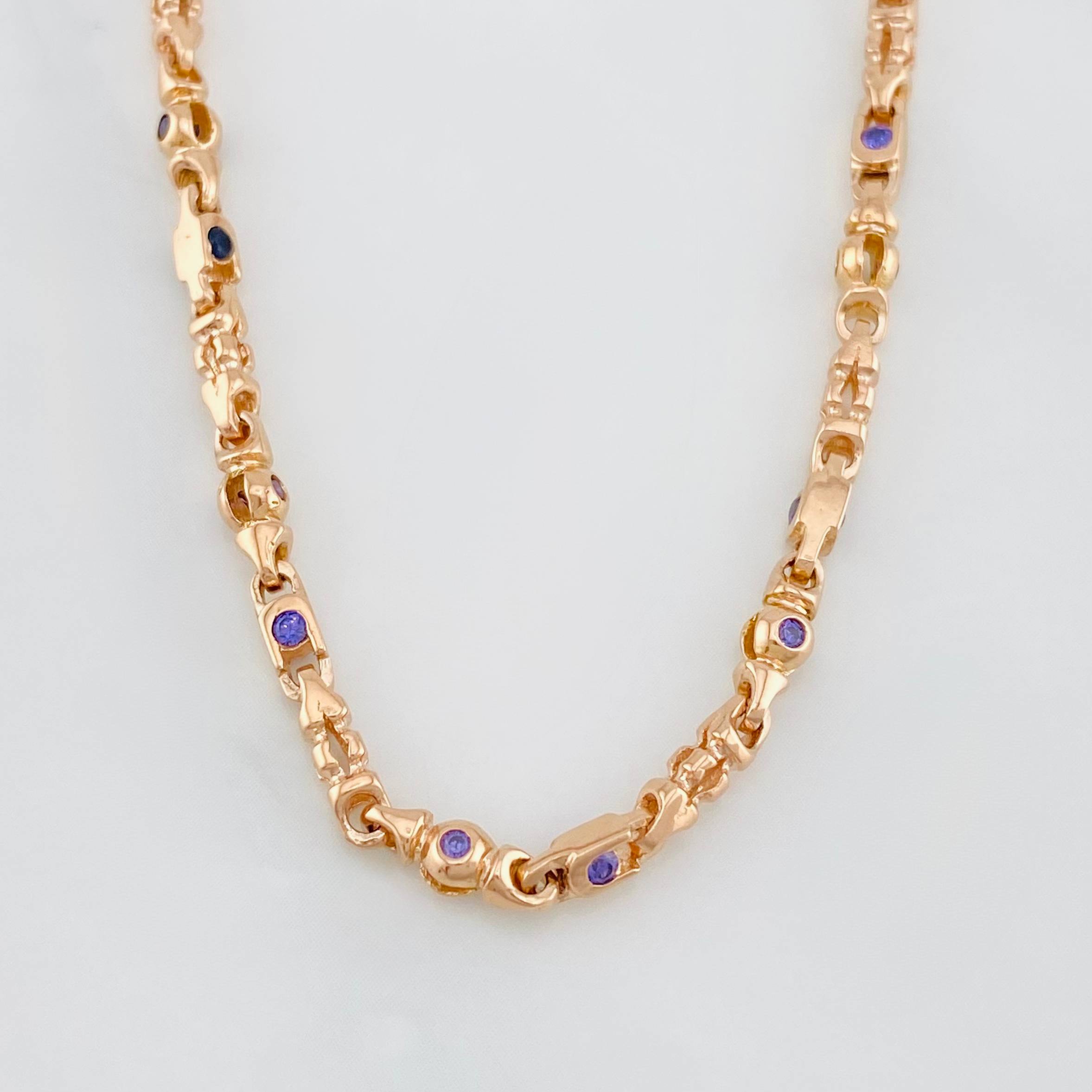 Rustic Chain 23.3 g / 20 in / 2.4 mm 18K Rose Gold