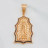 Dije Dije Virgen De Guadalupe 7.35 g / 1 1/2 in Oro Rosa 18K