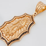 Dije Dije Virgen De Guadalupe 7.35 g / 1 1/2 in Oro Rosa 18K