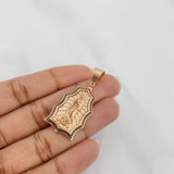 Dije Dije Virgen De Guadalupe 7.35 g / 1 1/2 in Oro Rosa 18K