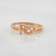 Anillo Fe 2.05 g / T6 1/4 Oro Rosa 18K