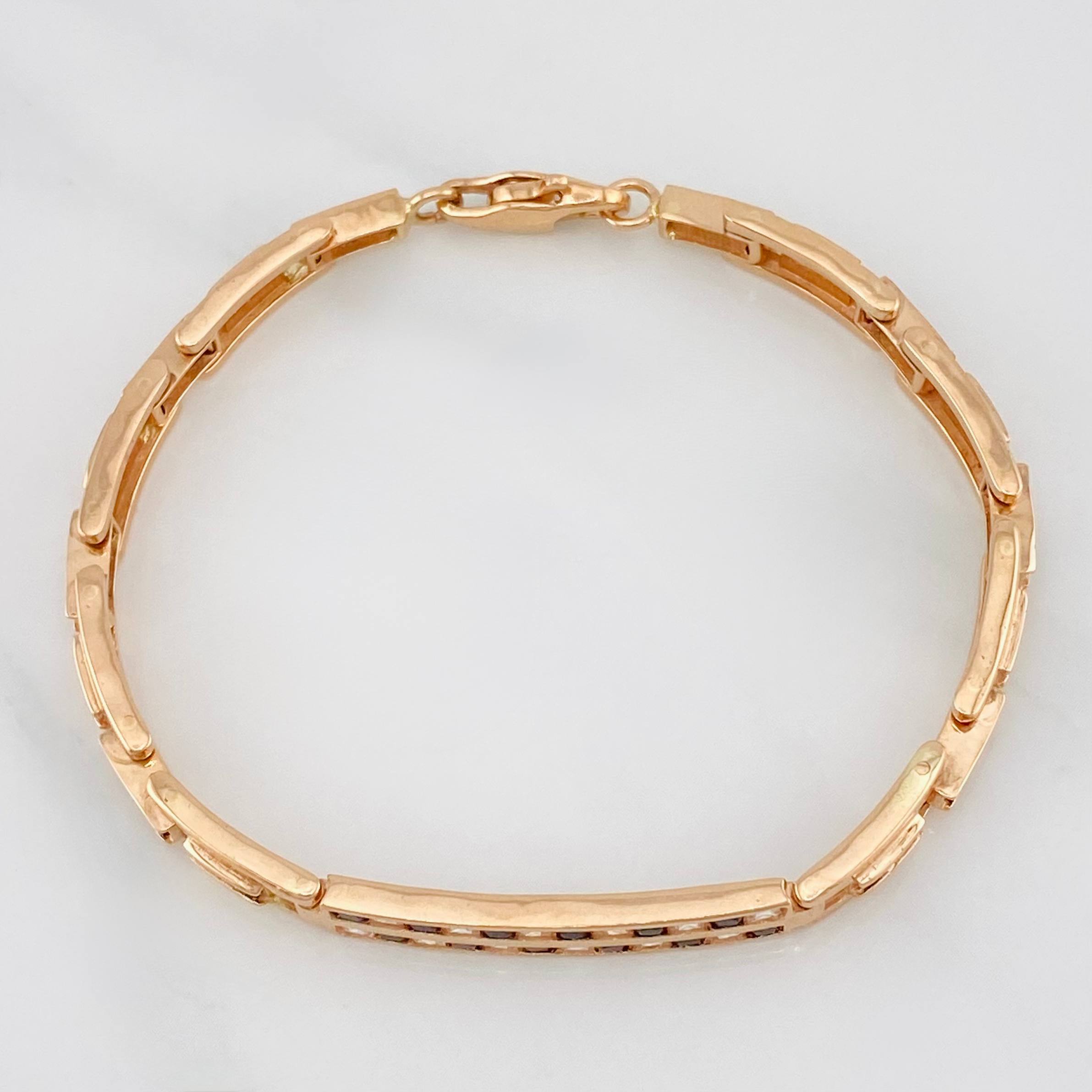 Pulso Pulso Esclava 13.05 g / 6 3/4 in / 5.66 mm Oro Rosa 18K