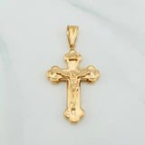 Dije Cruz Cristo 1.85 g / 1 3/4 in Oro Amarillo 18K