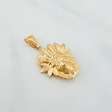 Dije Indio 2 g / 1 1/2 in Oro Amarillo 18K