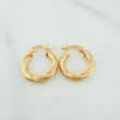Candongas Emmi 1.5 g / 3/4 in Oro Amarillo 18K