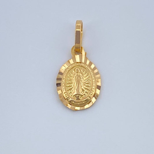 Dije Virgen Guadalupe 0.75gr / 3/4 in / Oro Amarillo 18K %