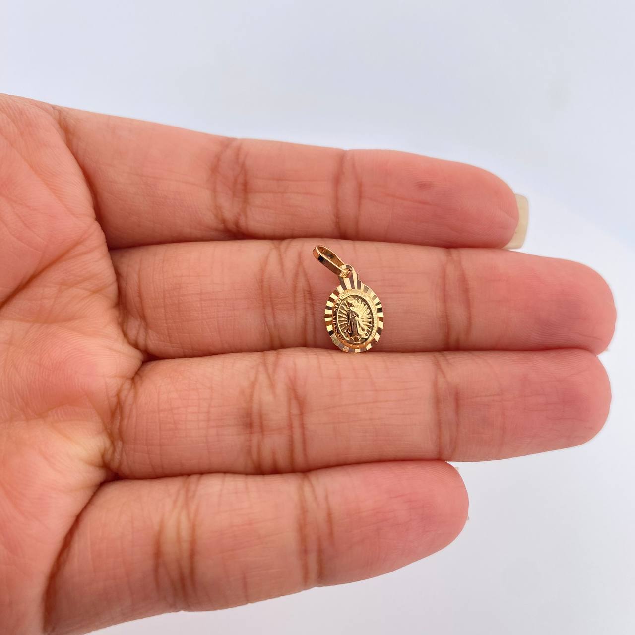 Dije Virgen Guadalupe 0.75gr / 3/4 in / Oro Amarillo 18K %