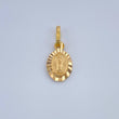Dije Virgen Guadalupe 0.6gr / 1/2 in / Oro Amarillo 18K %