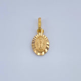 Dije Virgen Guadalupe 0.6gr / 1/2 in / Oro Amarillo 18K %