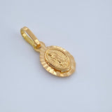 Dije Virgen Guadalupe 0.6gr / 1/2 in / Oro Amarillo 18K %