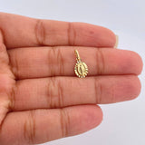 Dije Virgen Milagrosa 0.6gr / 1/2 in / Oro Amarillo 18K %