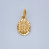 Dije Virgen Milagrosa 0.7gr / 3/4 in / Oro Amarillo 18K %
