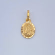 Virgin of Carmen Pendant 0.7gr / 3/4 in / Yellow Gold 18K %