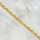 Rope Chain 13.05gr / 65cm / 3.7mm Yellow Gold +3 18K ©