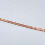 Pulso Serpiente 3.3gr / 7 in / 2.49mm Oro Rosa +3 18K %