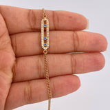 Pulso MSK 2.4gr / 7 1/4 in / 1.55mm Oro Amarillo 18K %