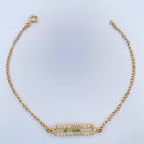 Pulso MSK 2.4gr / 7 1/4 in / 1.57mm Oro Amarillo 18K %