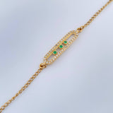 Pulso MSK 2.4gr / 7 1/4 in / 1.57mm Oro Amarillo 18K %