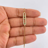 Pulso MSK 2.4gr / 7 1/4 in / 1.57mm Oro Amarillo 18K %