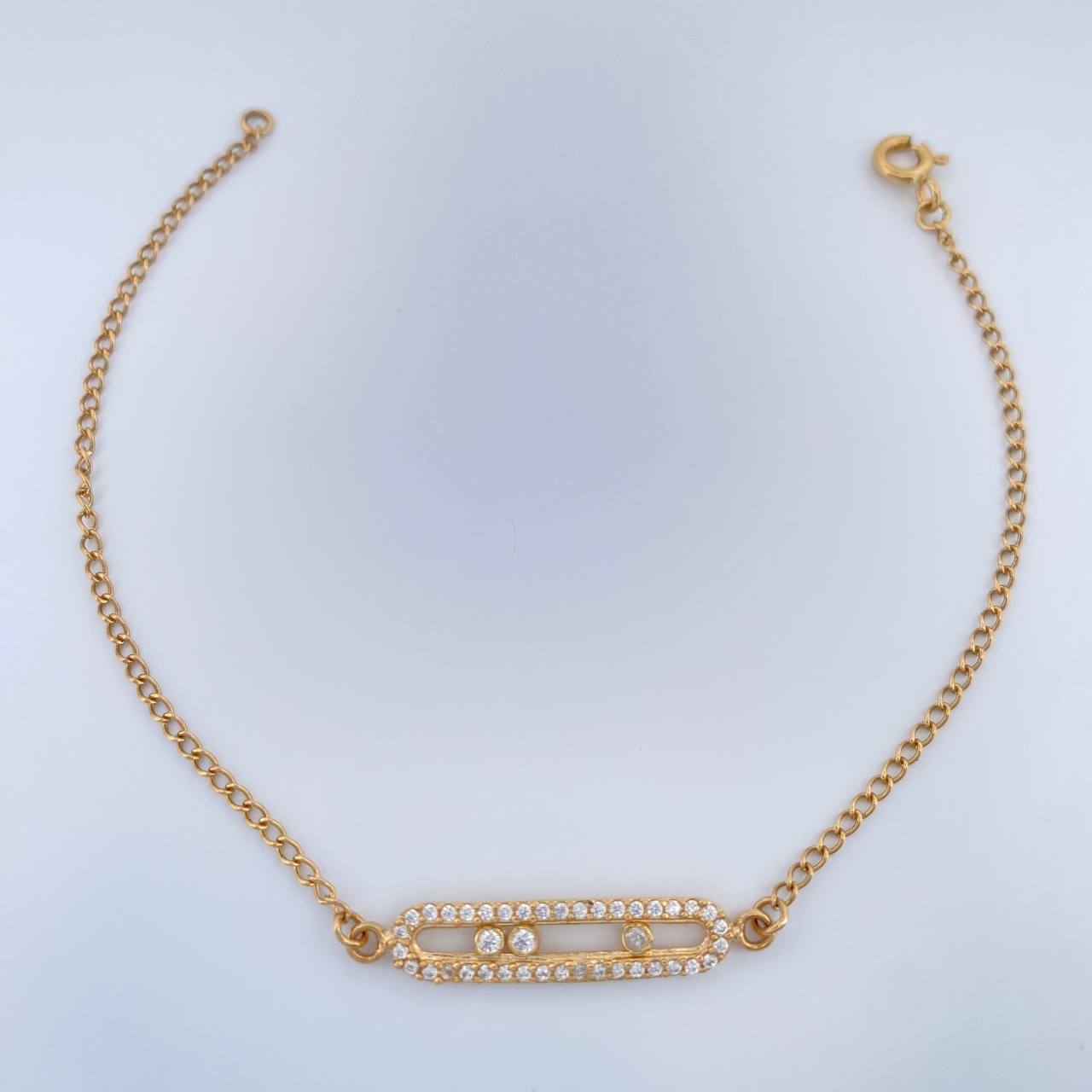 Pulso MSK 2.3gr / 7 in / 1.64mm Oro Amarillo 18K %