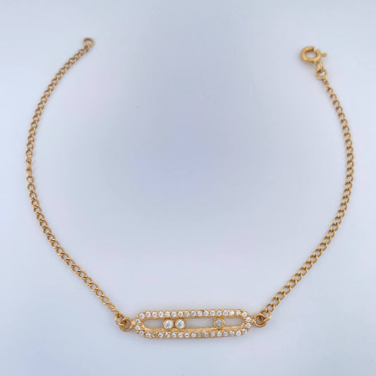 Pulso MSK 2.3gr / 7 in / 1.64mm Oro Amarillo 18K %